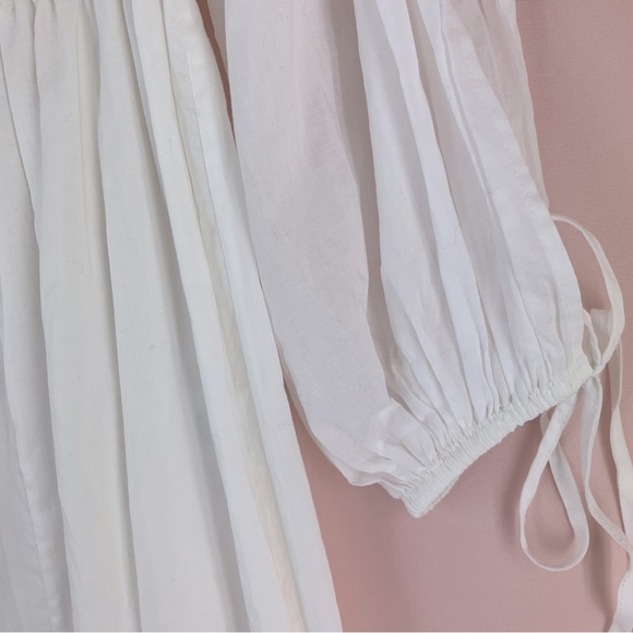 MAJORELLE Santa Clara Maxi Dress in Ivory Size S - Picture 6 of 6